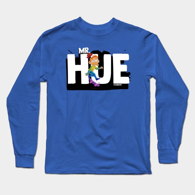 Mr.Hue Long Sleeve T-Shirt by Schink